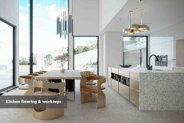 kitchen granite spraying